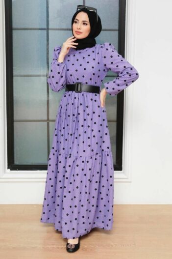 لباس بلند – لباس مجلسی زنانه نوا استایل Neva Style با کد MDG-12250
