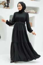 لباس بلند – لباس مجلسی زنانه نوا استایل Neva Style با کد AF-13024