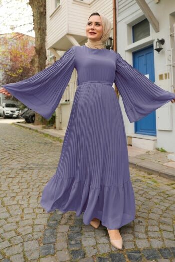 لباس بلند – لباس مجلسی زنانه نوا استایل Neva Style با کد OZD-2884