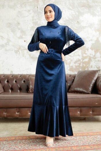 لباس بلند – لباس مجلسی زنانه نوا استایل Neva Style با کد OZD-3748