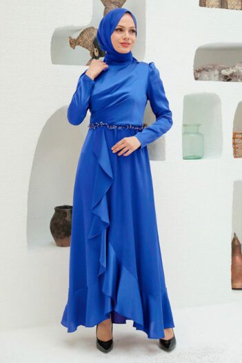 لباس بلند – لباس مجلسی زنانه نوا استایل Neva Style با کد OZD-3381
