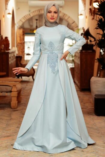 لباس بلند – لباس مجلسی زنانه نوا استایل Neva Style با کد BLY-284