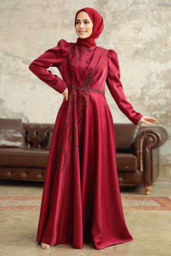 لباس بلند – لباس مجلسی زنانه نوا استایل Neva Style با کد OZD-3915