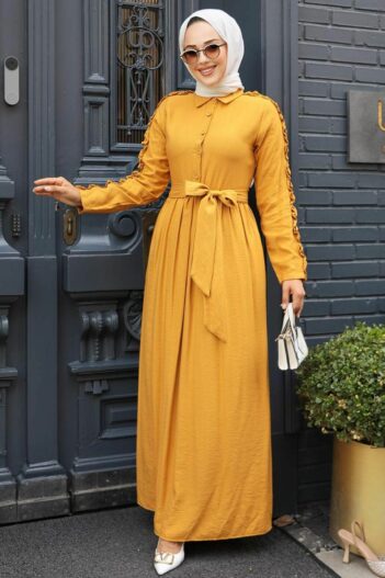 لباس بلند – لباس مجلسی زنانه نوا استایل Neva Style با کد NWK-3434