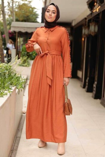 لباس بلند – لباس مجلسی زنانه نوا استایل Neva Style با کد NWK-3434