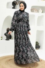 لباس بلند – لباس مجلسی زنانه نوا استایل Neva Style با کد OZD-3357