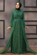 لباس بلند – لباس مجلسی زنانه نوا استایل Neva Style با کد ARM-5383