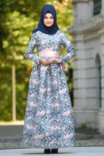 لباس بلند – لباس مجلسی زنانه نوا استایل Neva Style با کد MGR-24412