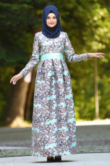 لباس بلند – لباس مجلسی زنانه نوا استایل Neva Style با کد MGR-24412