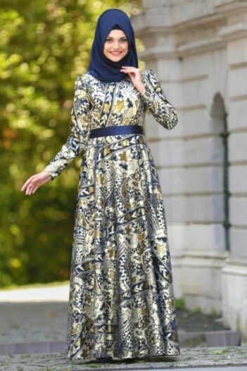 لباس بلند – لباس مجلسی زنانه نوا استایل Neva Style با کد MGR-24494