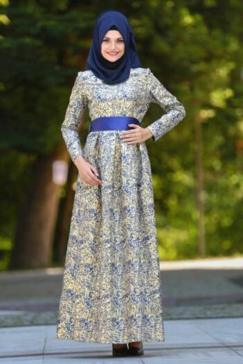 لباس بلند – لباس مجلسی زنانه نوا استایل Neva Style با کد MGR-24410