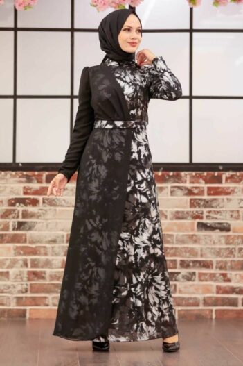 لباس بلند – لباس مجلسی زنانه نوا استایل Neva Style با کد OZD-3243