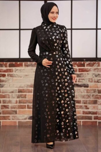 لباس بلند – لباس مجلسی زنانه نوا استایل Neva Style با کد OZD-3423