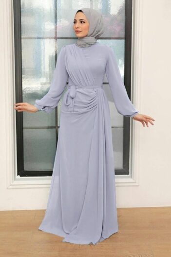 لباس بلند – لباس مجلسی زنانه نوا استایل Neva Style با کد ARM-5711