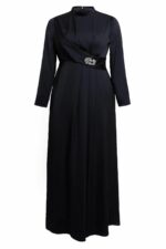 لباس بلند – لباس مجلسی زنانه آلوینا Alvina با کد 24YABL0050403