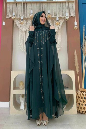 لباس بلند – لباس مجلسی زنانه بیم مد Bym Fashion با کد 8718