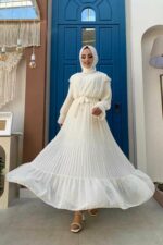 لباس بلند – لباس مجلسی زنانه بیم مد Bym Fashion با کد 2378