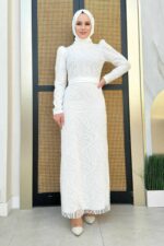 لباس بلند – لباس مجلسی زنانه بیم مد Bym Fashion با کد TYC3CUSSNN170803293235647