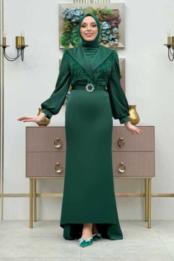 لباس بلند – لباس مجلسی زنانه بیم مد Bym Fashion با کد 3869