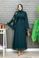 لباس بلند – لباس مجلسی زنانه بیم مد Bym Fashion با کد 1858