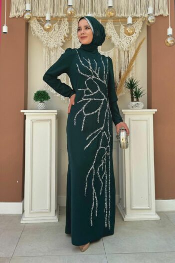 لباس بلند – لباس مجلسی زنانه بیم مد Bym Fashion با کد 3889