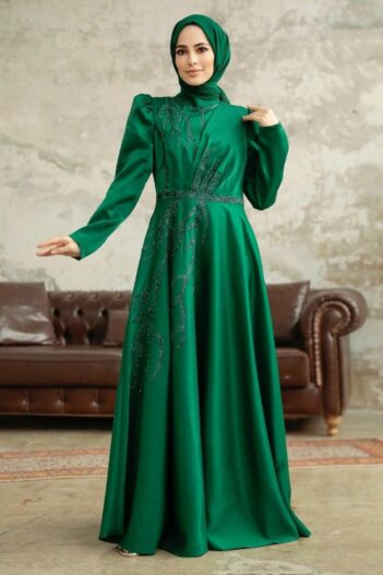 لباس بلند – لباس مجلسی زنانه نوا استایل Neva Style با کد OZD-3915