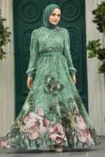لباس بلند – لباس مجلسی زنانه نوا استایل Neva Style با کد OZD-39211