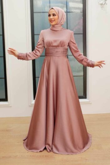 لباس بلند – لباس مجلسی زنانه نوا استایل Neva Style با کد OZD-2511