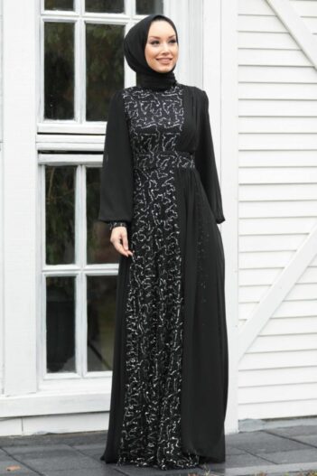 لباس بلند – لباس مجلسی زنانه نوا استایل Neva Style با کد ARM-5408