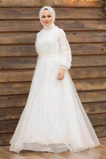 لباس بلند – لباس مجلسی زنانه نوا استایل Neva Style با کد ARM-5474