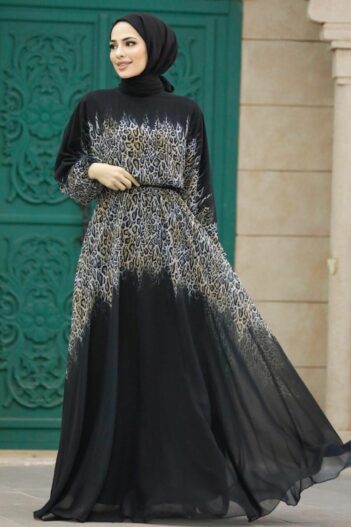 لباس بلند – لباس مجلسی زنانه نوا استایل Neva Style با کد OZD-39821