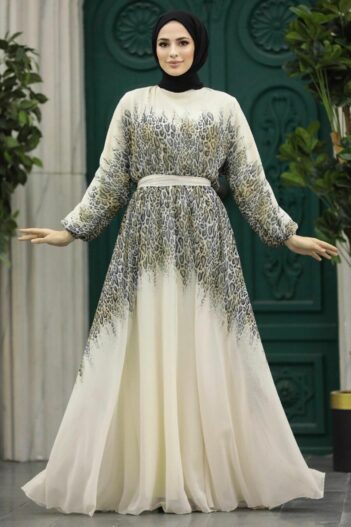 لباس بلند – لباس مجلسی زنانه نوا استایل Neva Style با کد OZD-39821