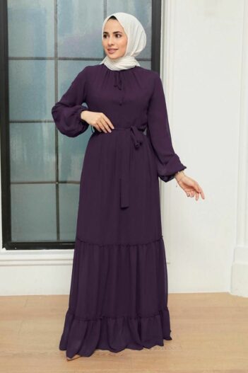 لباس بلند – لباس مجلسی زنانه نوا استایل Neva Style با کد ARM-5726