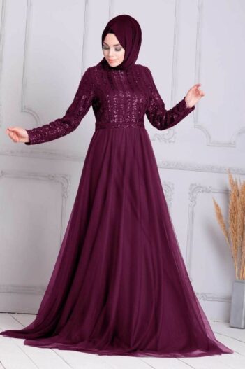 لباس بلند – لباس مجلسی زنانه نوا استایل Neva Style با کد ARM-5338