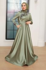 لباس بلند – لباس مجلسی زنانه نوا استایل Neva Style با کد EGS-22401