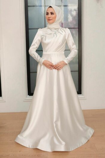 لباس بلند – لباس مجلسی زنانه نوا استایل Neva Style با کد EGS-22401