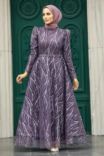 لباس بلند – لباس مجلسی زنانه نوا استایل Neva Style با کد EGS-22851