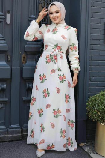 لباس بلند – لباس مجلسی زنانه نوا استایل Neva Style با کد OZD-27943
