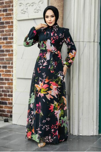 لباس بلند – لباس مجلسی زنانه نوا استایل Neva Style با کد OZD-27942