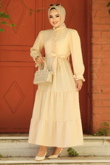 لباس بلند – لباس مجلسی زنانه نوا استایل Neva Style با کد MMR-617