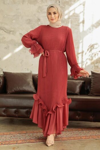لباس بلند – لباس مجلسی زنانه نوا استایل Neva Style با کد OZD-3856