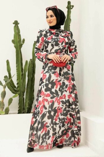 لباس بلند – لباس مجلسی زنانه نوا استایل Neva Style با کد OZD-2925