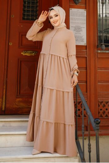 لباس بلند – لباس مجلسی زنانه نوا استایل Neva Style با کد BSL-5850