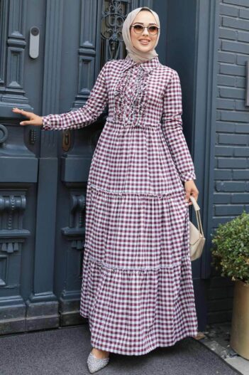 لباس بلند – لباس مجلسی زنانه نوا استایل Neva Style با کد OZD-2702