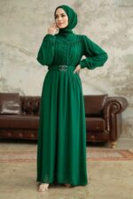 لباس بلند – لباس مجلسی زنانه نوا استایل Neva Style با کد OZD-33284