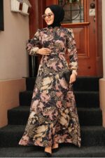 لباس بلند – لباس مجلسی زنانه نوا استایل Neva Style با کد OZD-279312