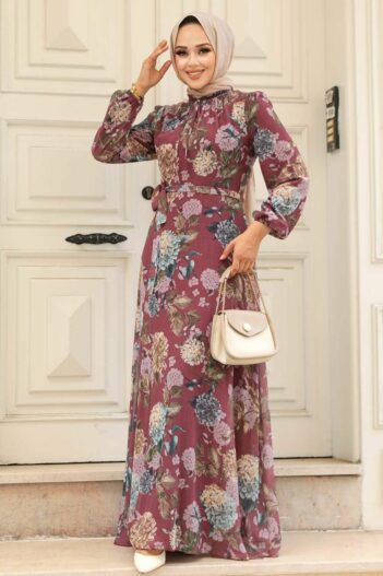 لباس بلند – لباس مجلسی زنانه نوا استایل Neva Style با کد ARM-279083