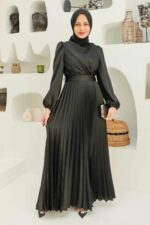 لباس بلند – لباس مجلسی زنانه نوا استایل Neva Style با کد OZD-3452