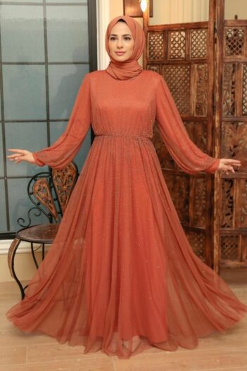 لباس بلند – لباس مجلسی زنانه نوا استایل Neva Style با کد PPL-20951