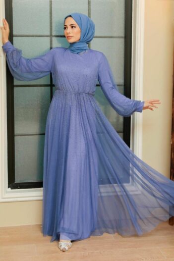 لباس بلند – لباس مجلسی زنانه نوا استایل Neva Style با کد PPL-20951